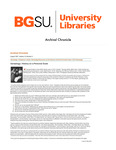 Archival Chronicle: Vol 16 No 2 by Bowling Green State University. Center for Archival Collections