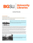 Archival Chronicle: Vol 21 No 3 by Bowling Green State University. Center for Archival Collections