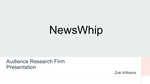 NewsWhip by Zoe Williams
