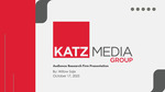 Katz Media Group by Willow Saje