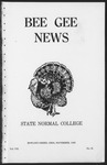 Bee Gee News November, 1925 by Bowling Green State University