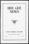 Bee Gee News April, 1926 by Bowling Green State University