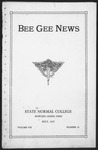 Bee Gee News July, 1927 by Bowling Green State University
