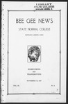 Bee Gee News November 18, 1927 by Bowling Green State University