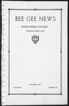 Bee Gee News January, 1929 by Bowling Green State University
