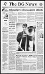 The BG News October 27, 1992