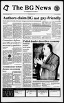The BG News November 3, 1994 by Bowling Green State University