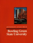 BGSU 1993-1994-1995 Undergraduate Catalog by Bowling Green State University
