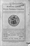 1914-1915 BGSNC Catalog by Bowling Green State University