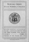 1915-1916 BGSNC Catalog by Bowling Green State University
