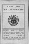 1917-1918 BGSNC Catalog by Bowling Green State University