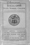 1918-1919 BGSNC Catalog by Bowling Green State University