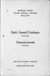 1919-1920 BGSNC Catalog by Bowling Green State University