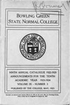 1922-1923 BGSNC Catalog