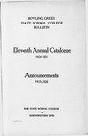 1924-1925 BGSNC Catalog