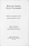 1934-1935 BGSU Catalog