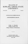 1935-1936 BGSU Catalog