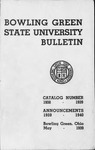 1938-1939 BGSU Catalog