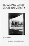 1951-1952 BGSU Catalog