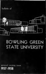 1957-1958 BGSU Catalog