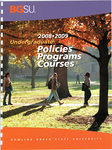 2008-2009 BGSU Catalog by Bowling Green State University