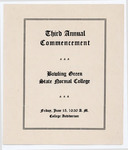 June 1917 Commencement Program