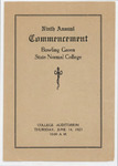 June 1923 Commencement Program