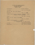 June 1924 Baccalaureate Service Program