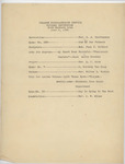 June 1926 Baccalaureate Service Program