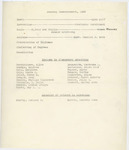 January 1928 Commencement Program