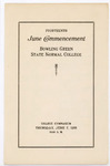 June 1928 Commencement Program