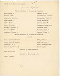 August 1929 Commencement Program