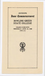 June 1930 Commencement Program