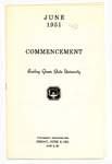 June 1951 Commencement Program