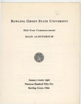 January 1955 Commencement Program