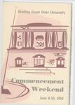 June 1956 Commencement Weekend Program