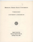 August 1956 Commencement Program