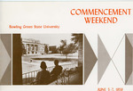 June 1959 Commencement Weekend Program