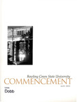 May 2001 Commencement Program by Bowling Green State University