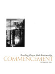 December 2001 Commencement Program by Bowling Green State University