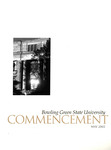 May 2002 Commencement Program by Bowling Green State University