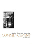 December 2002 Commencement Program by Bowling Green State University