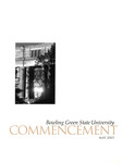 May 2003 Commencement Program by Bowling Green State University
