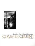 May 2004 Commencement Program by Bowling Green State University