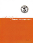 December 2008 Commencement Program by Bowling Green State University
