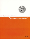 May 2009 Commencement Program by Bowling Green State University