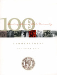 December 2010 Commencement Program by Bowling Green State University