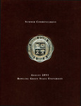 August 2011 Commencement Program by Bowling Green State University