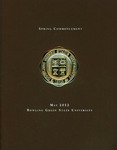 May 2012 Commencement Program by Bowling Green State University