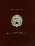 December 2013 Commencement Program by Bowling Green State University